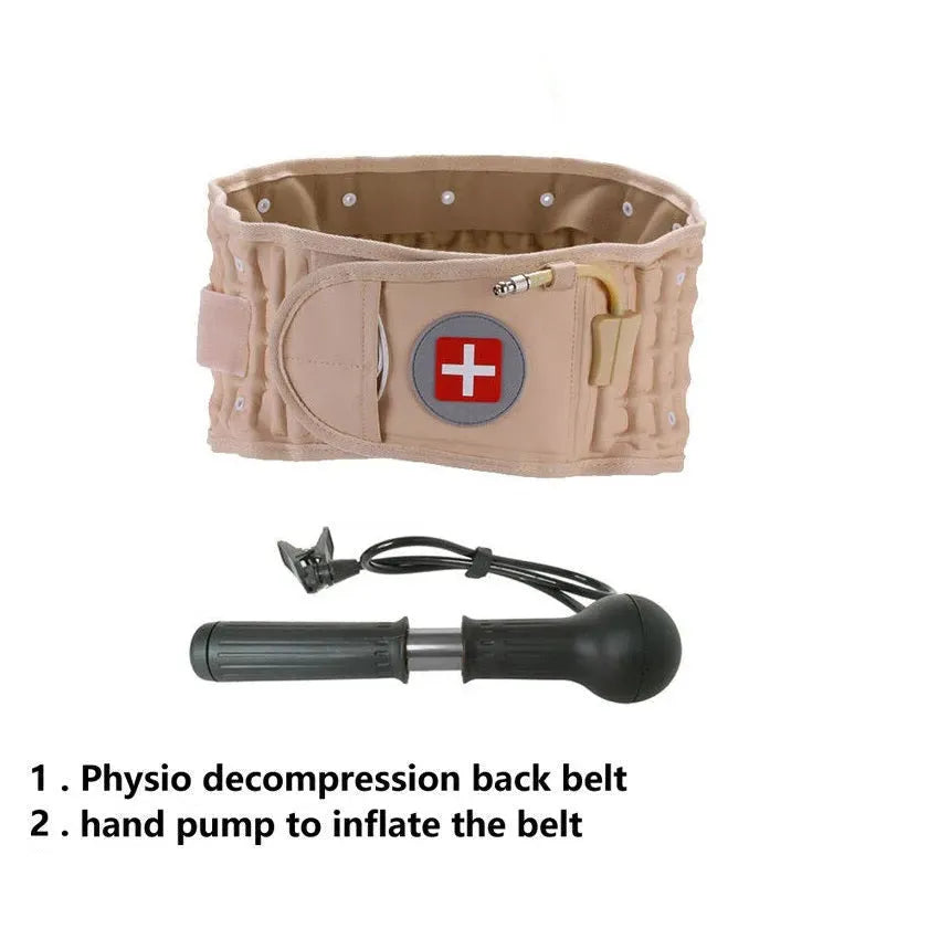 Lumbar Spinal-air Decompression Back Belt - Bellarte Enchanté Lumbar Spinal-air Decompression Back Belt
